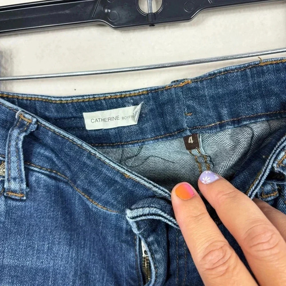 Kut from the Kloth Catherine Boyfriend Blue Jeans sz 4 - Picture 7 of 8